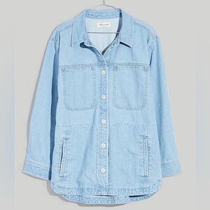 Madewell Denim Ames Oversized Shirt-Jacket